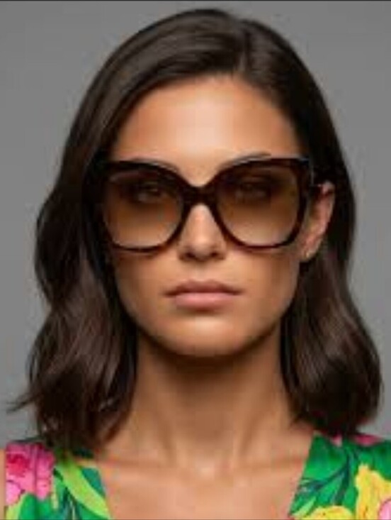 New Gucci GGO459S Tortoise Sunglasses Velvet Hardshell Case W Pouch & Lens Cloth main image 4